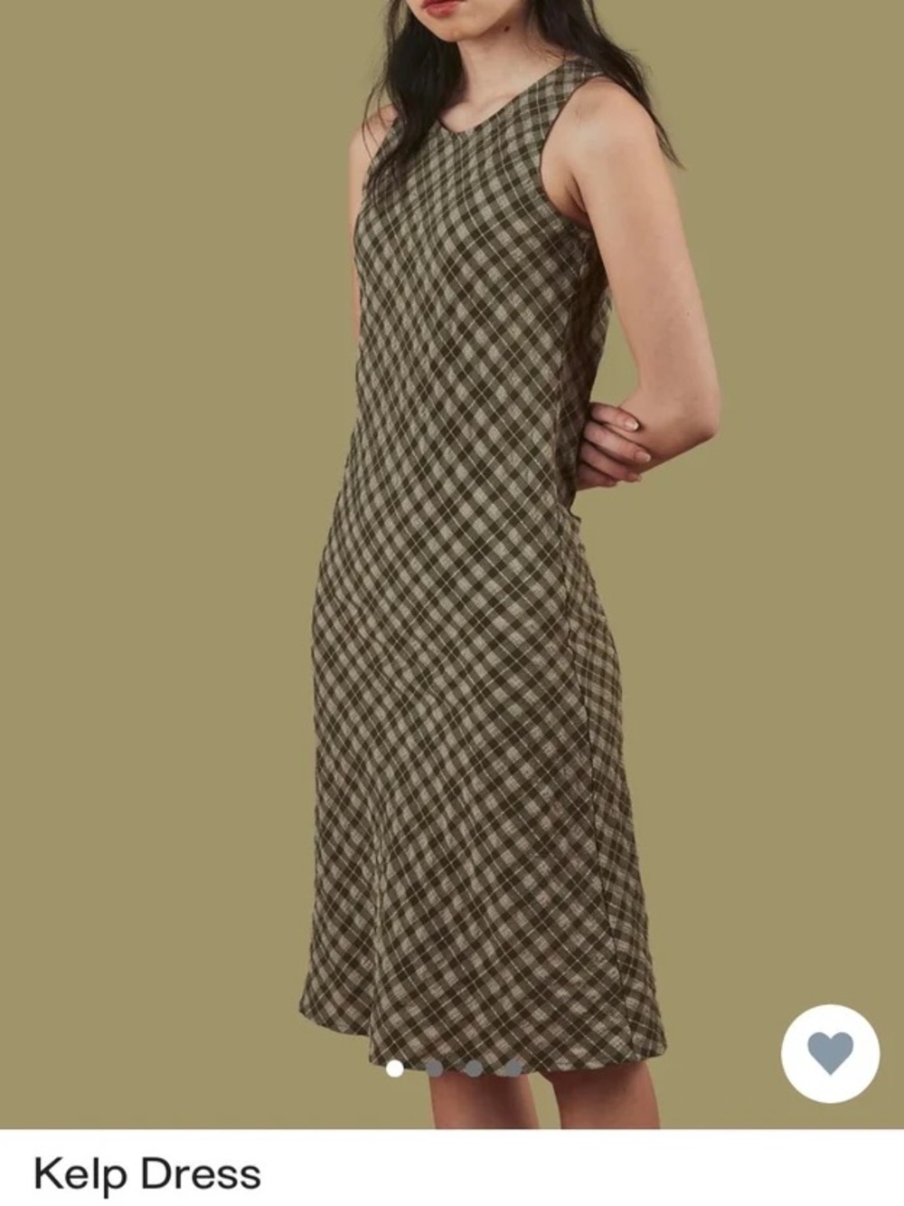 UNIF Kelp Midi Dress